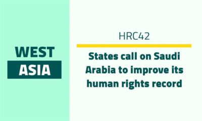 HRC42 | States call on Saudi Arabia to improve its human rights record