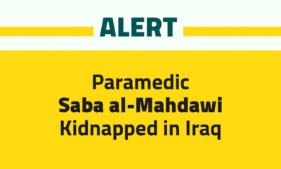 Alert: Paramedic Saba al-Mahdawi Kidnapped in Iraq