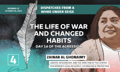 Dispatches From a WHRD Under Seige: A life of war and changed habits