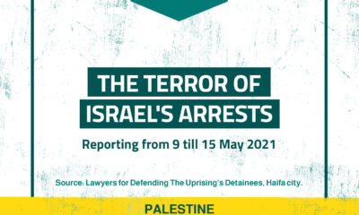 Report from Lawyers for Defending The Uprising Detainees | The Terror of Israel's Arrests