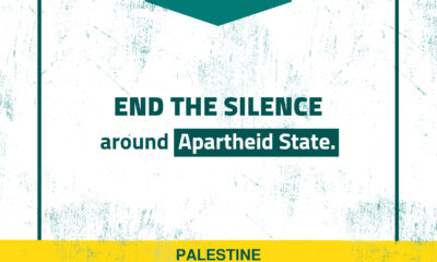 End the silence around the Apartheid State