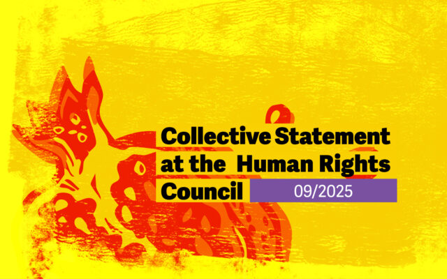 Collective Statement at the Human Rights Council