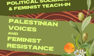 Political Solidarity & Feminist Teach-ins: Palestinian Voices and Feminist Resistance  Registration Form