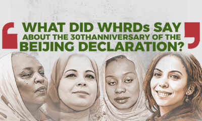 What did WHRDs say about the 30th anniversary of the Beijing declaration?